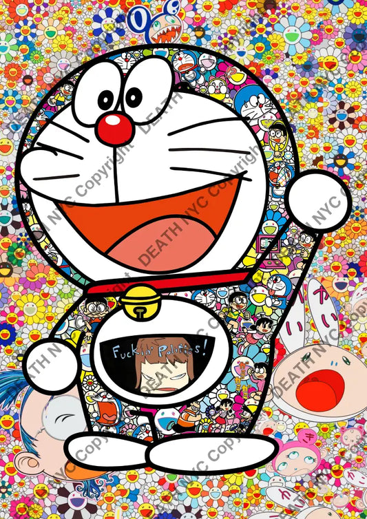 Auction ’Dmon scream 1’’ 45x32cm (Edition of 100) Art Print