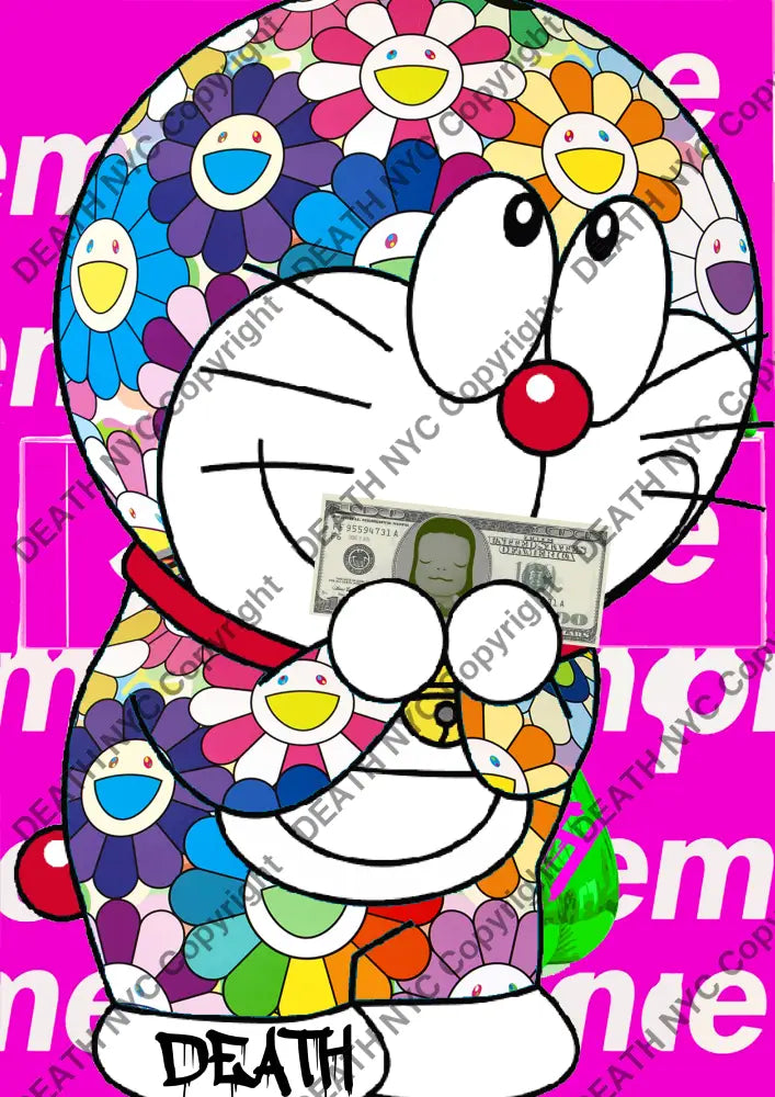 Auction ’dmon shy sup 2’’ art print 45x32cm (Edition of 100) Art Print