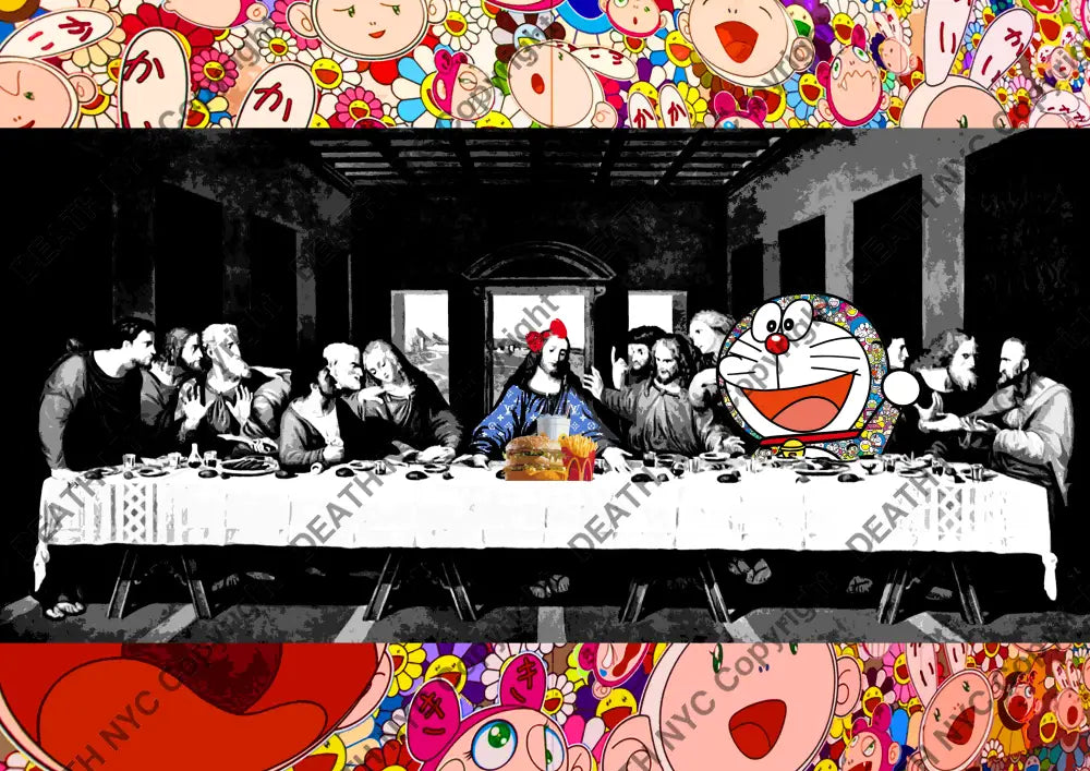 Auction ’dmon supper 3’’ art print 45x32cm (Edition of 100) Art Print