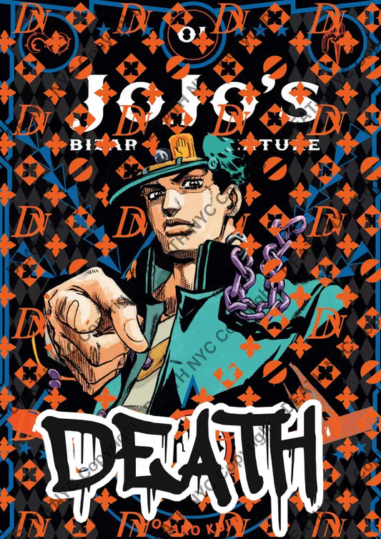 Auction ’DN jotaro 3’’ 45x32cm (Edition of 100) Art Print