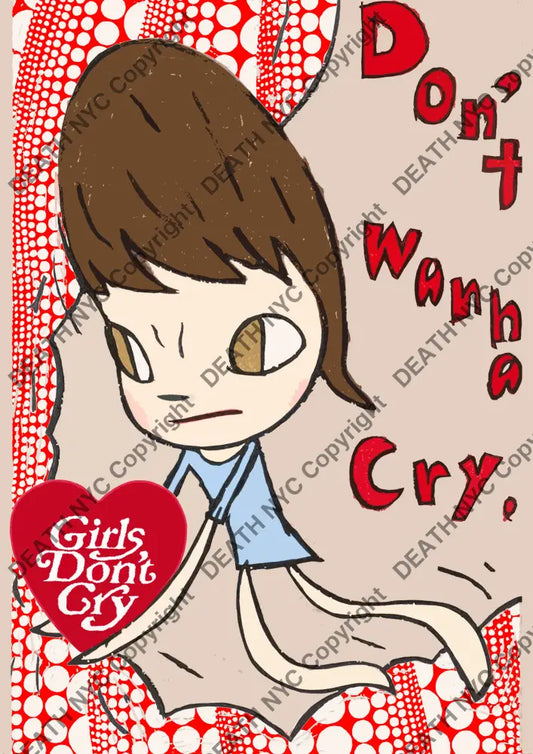 Auction ’Dont cry N’ 45x32cm (Edition of 100) Art Print