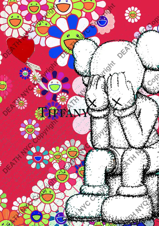 Auction ’dora flower 6’’ art print 45x32cm (Edition of 100) Art Print