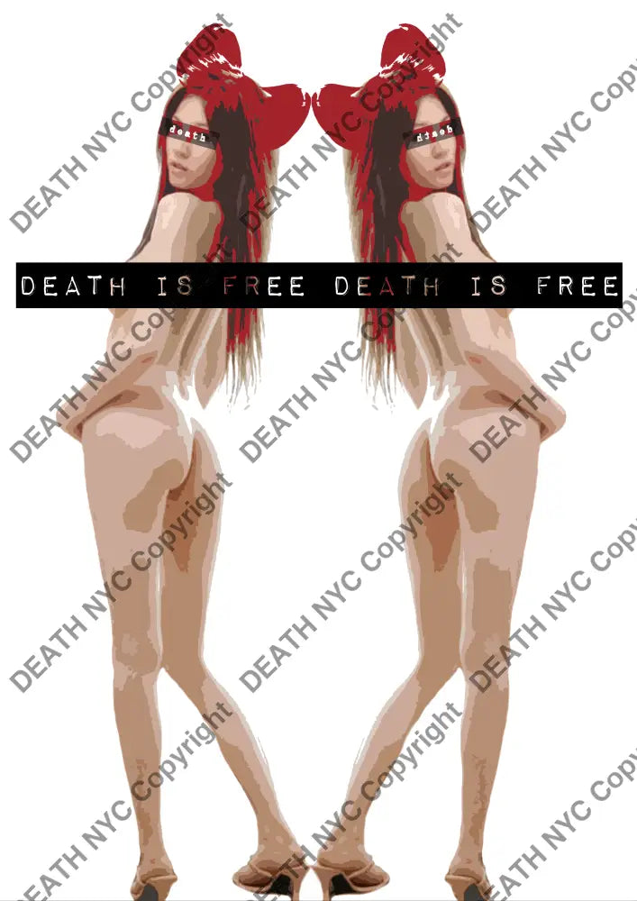 Auction ’Double Girls’ 45x32cm (Edition of 100) *86 Art Print