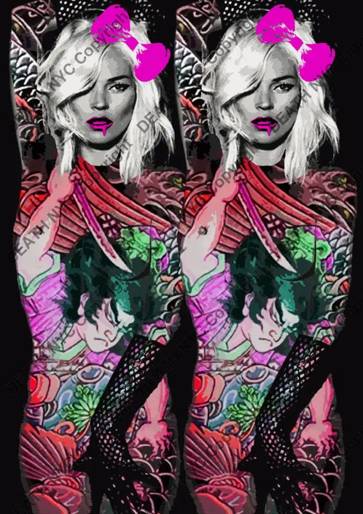 Auction ’double kate tattoo’ art print 45x32cm (Edition of 100) Art Print