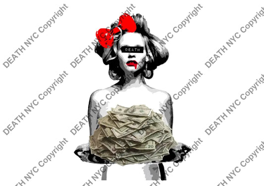 Auction ’double no 6 money ’ art print 45x32cm (Edition of 100) Art Print