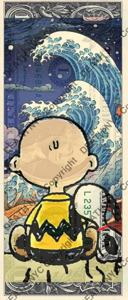 Auction DOUBLE USD $1 Original artwork 061225$3 silly Art Print