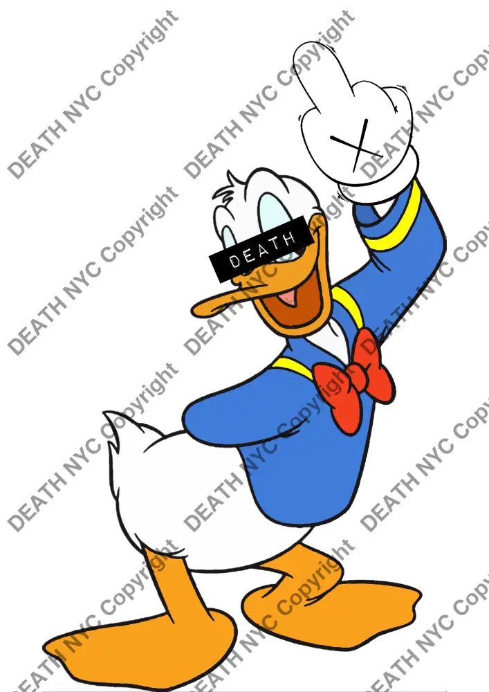Auction ’duck finger’ art print 45x32cm (Edition of 100) Art Print