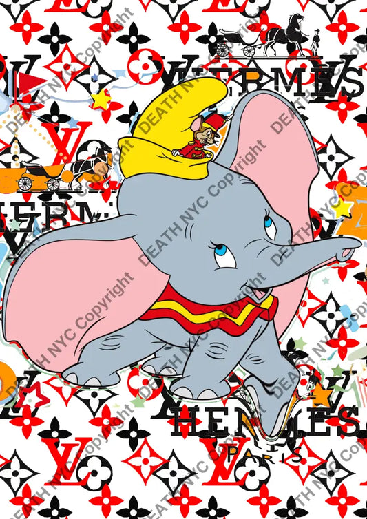 Auction ’dumb L’ art print 45x32cm (Edition of 100) Art Print
