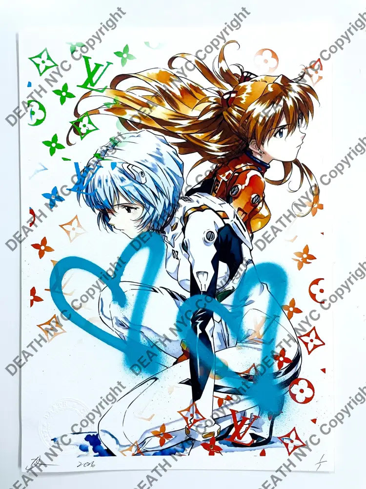 Auction ’e v dance’ Hand Written (Edition of ONE) 2026 - Art Print