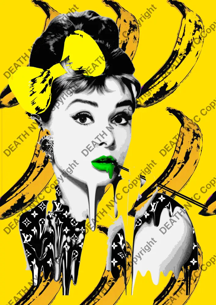 Auction ’E4 audrey’ art print 45x32cm (Edition of 100) Art Print