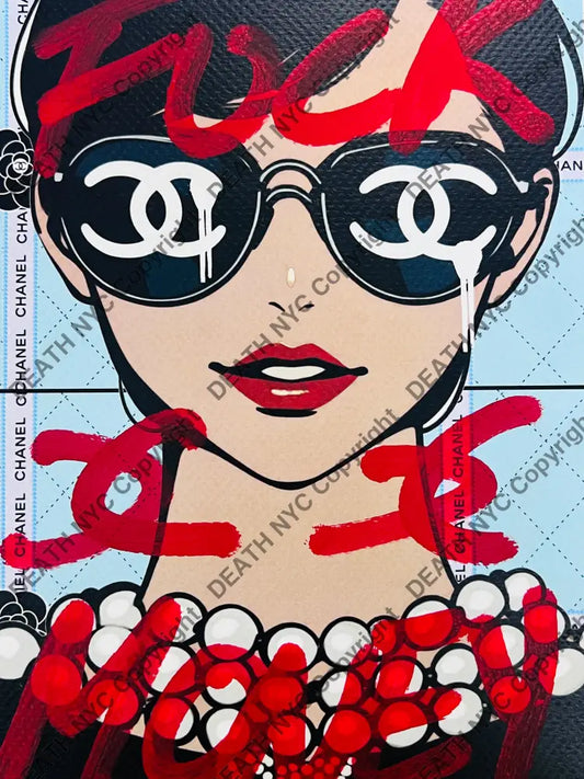 Auction Edition of ONE Original artwork 30x21cm C Art Print