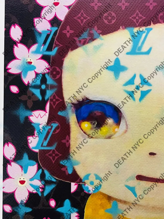 Auction Edition of ONE Original artwork 30x21cm Left Art Print