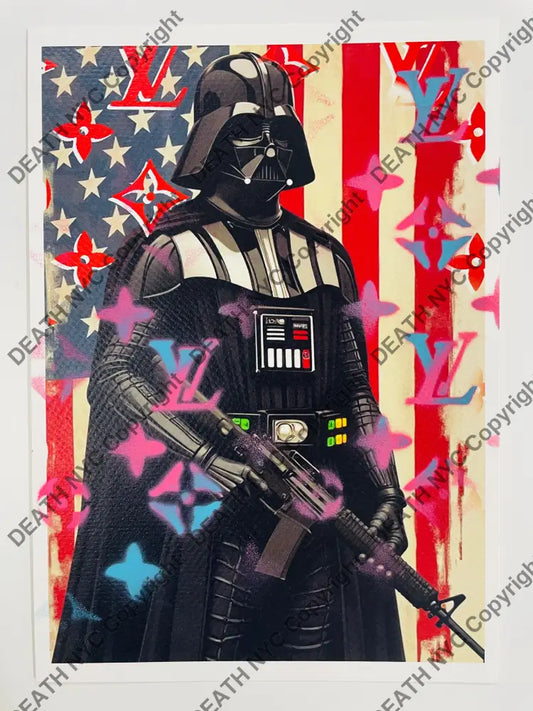 Auction Edition of ONE Original artwork 30x21cm V d r ak Art Print