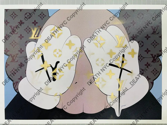 Auction Edition of ONE Original artwork 45x32cm x cover Art Print