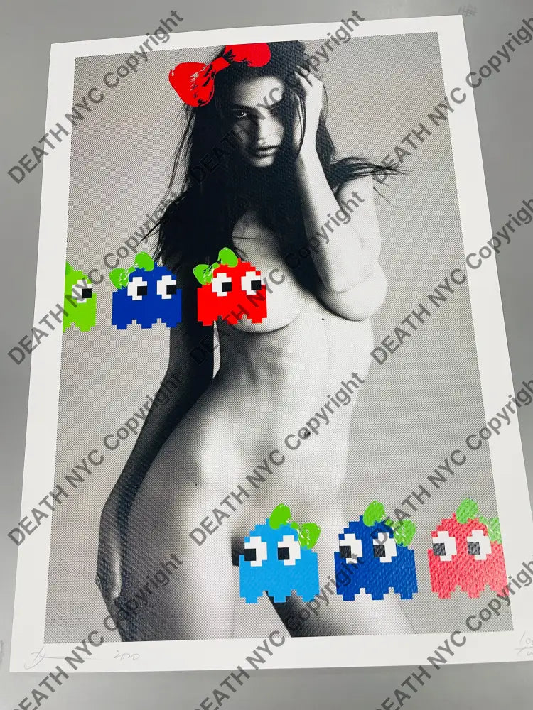 Auction ’emi invade’ 45x32cm (Edition of 100*) (2020) Art Print