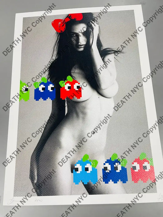 Auction ’emi invade’ 45x32cm (Edition of 100*) (2020) Art Print