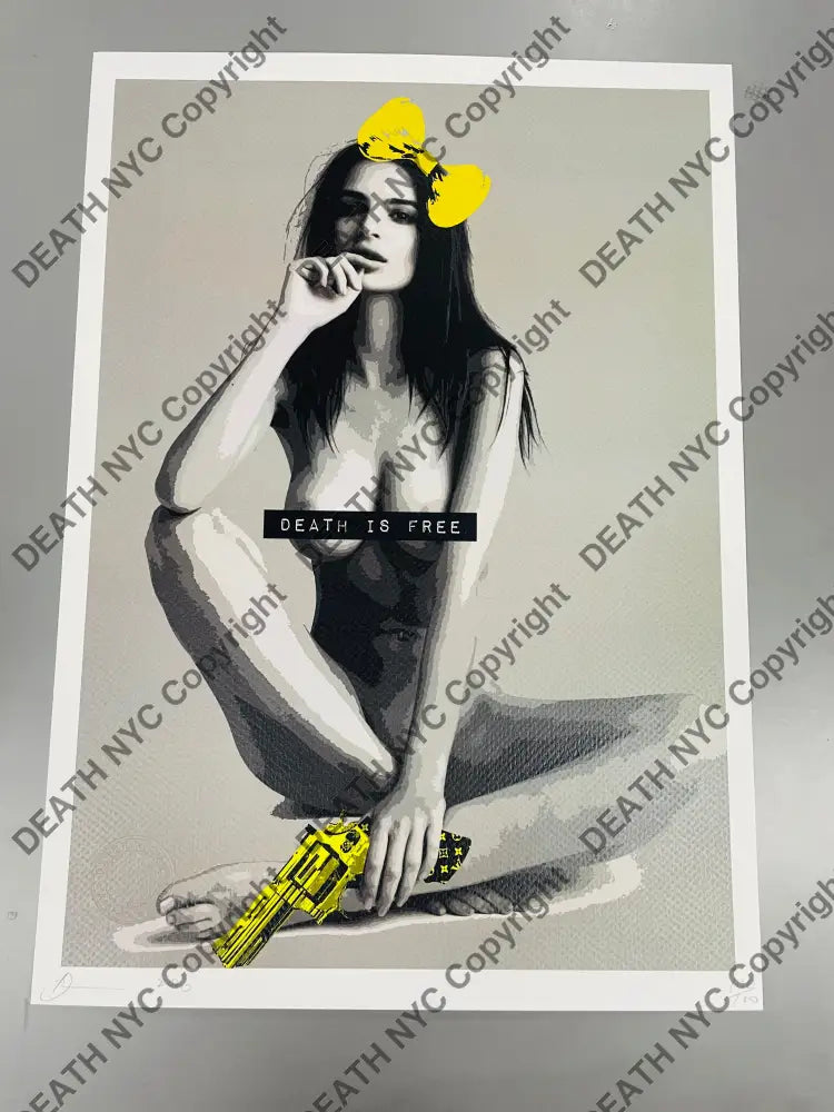 Auction ’Emily Gun’ 45x32cm (Edition of 100*) (2020) Art Print