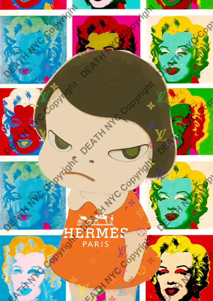 Auction ’F1135 girl’ art print 45x32cm (Edition of 100) Art Print