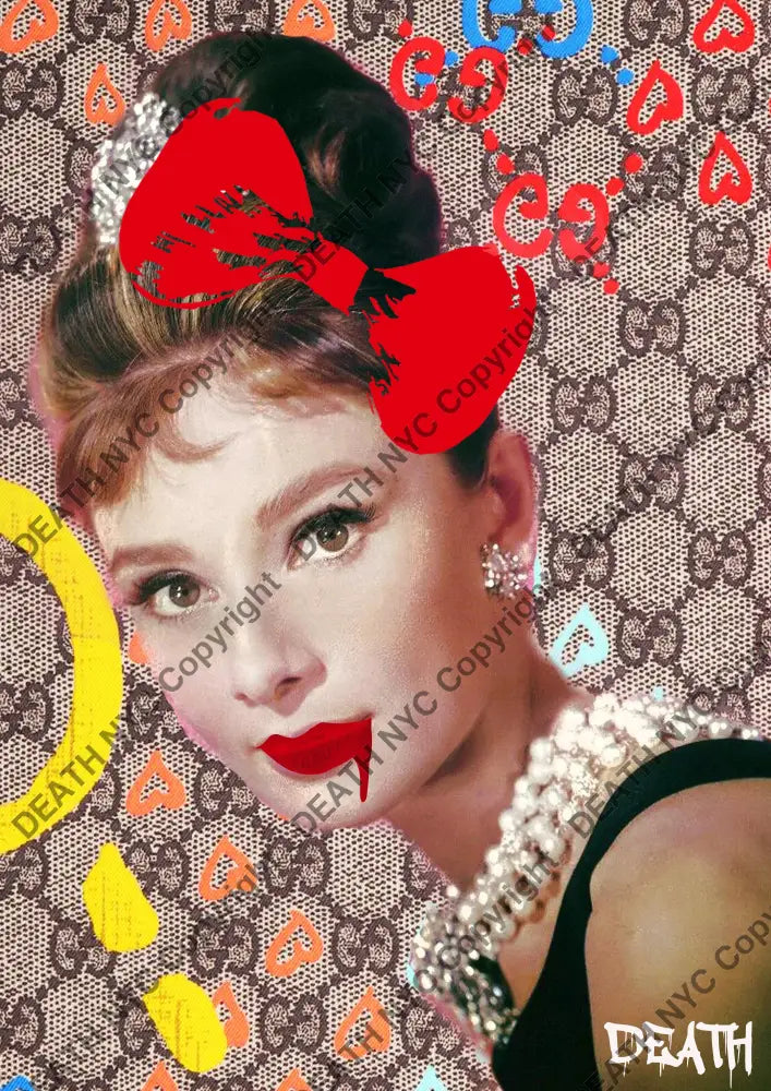 Auction ’F1322 audrey *’ art print 45x32cm (Edition of 100) Art Print