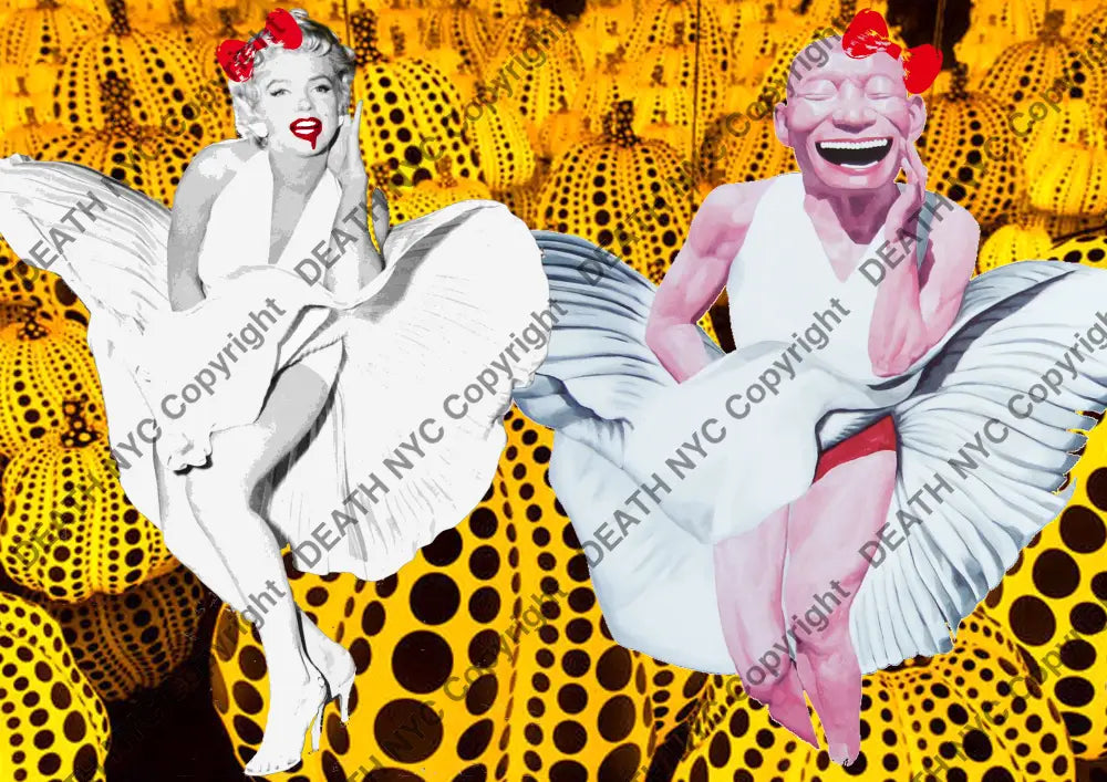 Auction ’F1391 ha ha monr’ art print 45x32cm (Edition of 100) Art Print