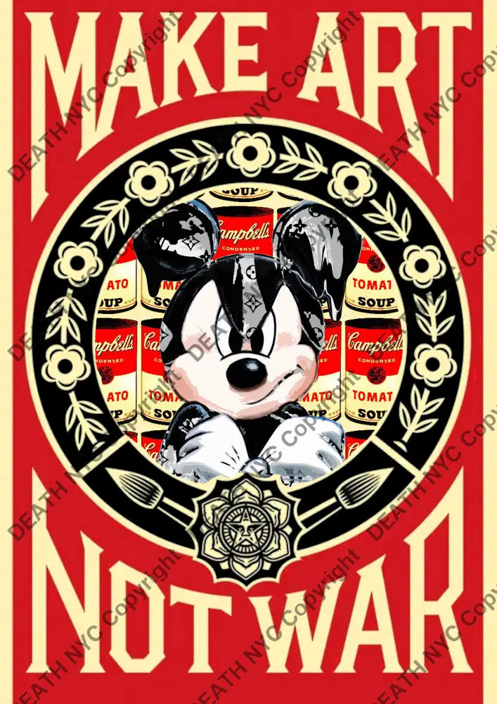 Auction ’F1625 mouse ’ art print 45x32cm (Edition of 100) - Art Print