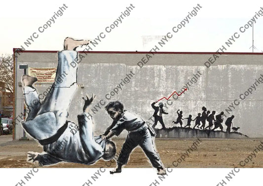 Auction ’F1725 bank’ art print 45x32cm (Edition of 100) Art Print
