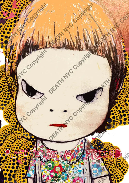 Auction ’F46 girl’ art print 45x32cm (Edition of 100) Art Print