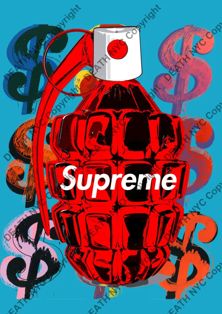Auction ’F66 bomb’ art print 45x32cm (Edition of 100) Art Print