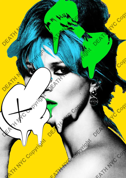Auction ’Finger Kate’ 45x32cm (Edition of 100) *86 Art Print