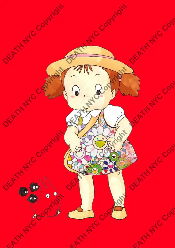 Auction ’flwr girl toto 2 * ’ art print 45x32cm (Edition of 100) - Art Print