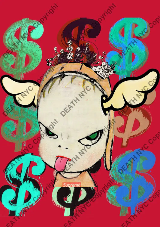 Auction ’G318 girl. ’ art print 45x32cm (Edition of 100) - Art Print