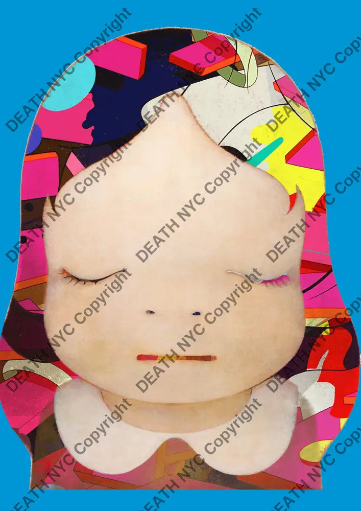 Auction ’G849 girl’ art print 45x32cm (Edition of 100) - Art Print