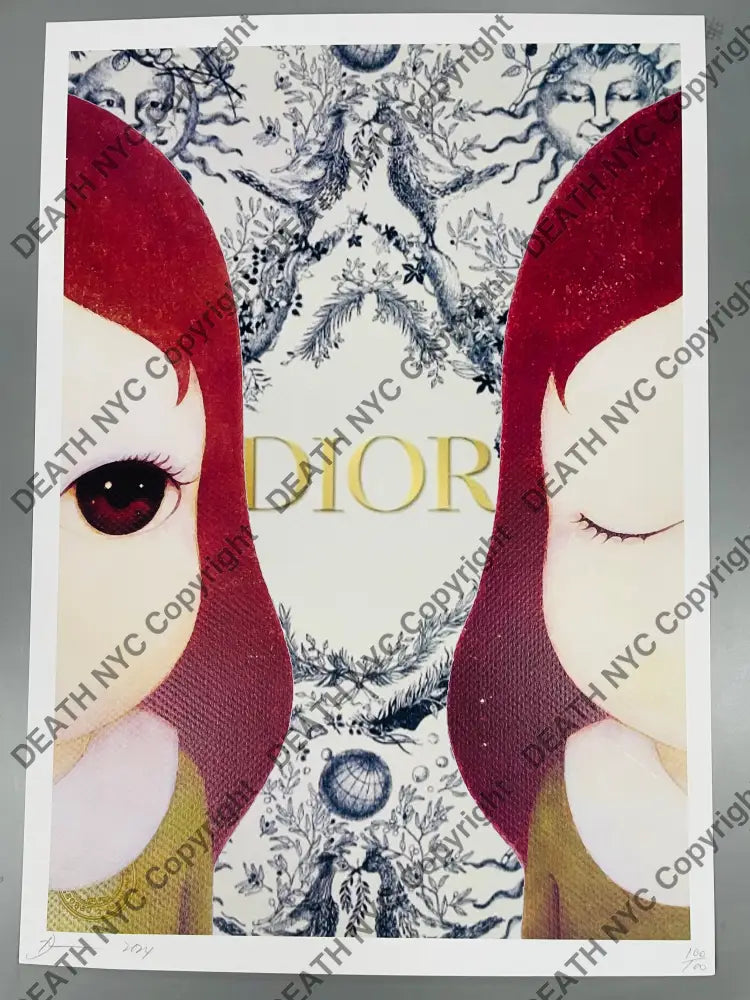 Auction ’girl d r ’ 45x32cm (Edition of 100) (2024) Art Print