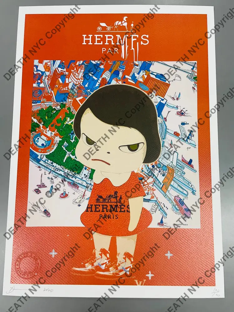 Auction ’girl her’ 45x32cm (Edition of 100) Art Print