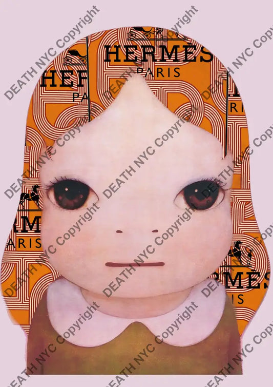 Auction ’cute hermes hair final’ art print 45x32cm (Edition of 100) Art Print