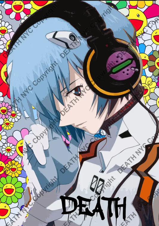 Auction ’headphone 1. ’ art print 45x32cm (Edition of 100) - Art Print