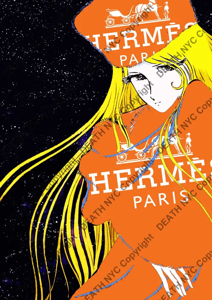 Auction ’her train ’ art print 45x32cm (Edition of 100) - Art Print