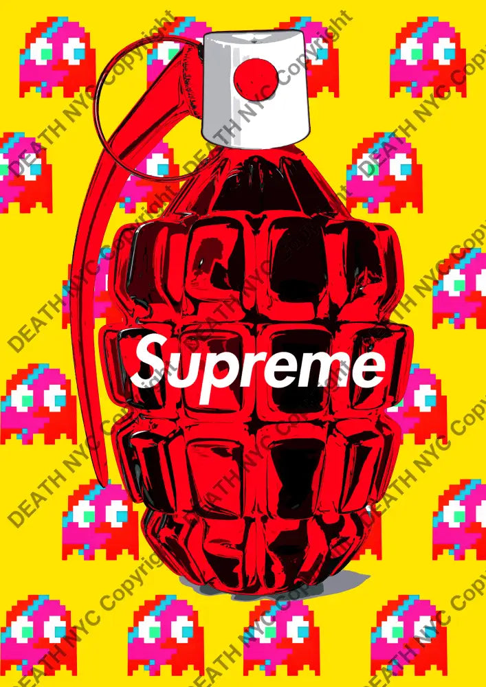Auction ’I471 bomb’ art print 45x32cm (Edition of 100) Art Print
