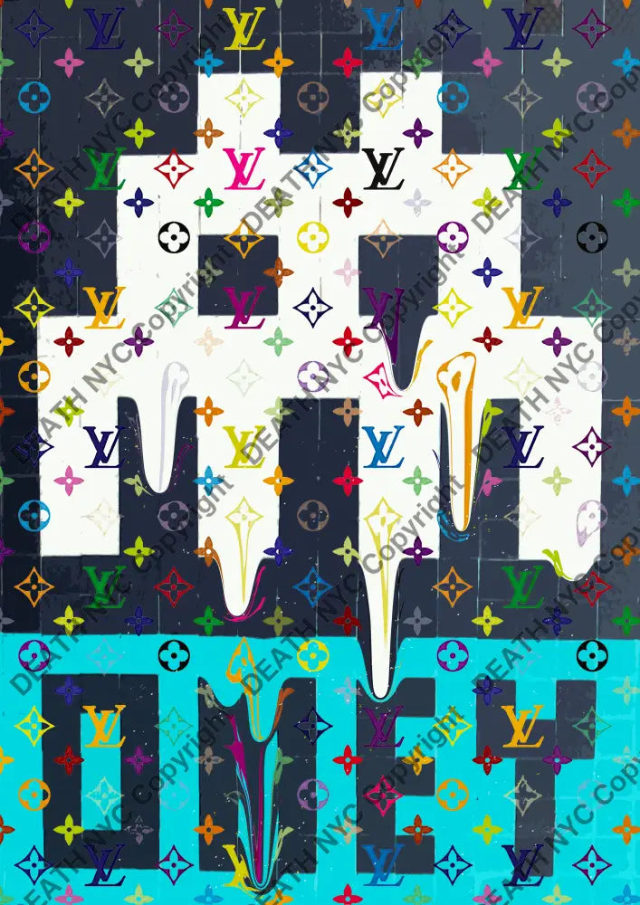 Auction ’invade obey’ art print 45x32cm (Edition of 100) Art Print