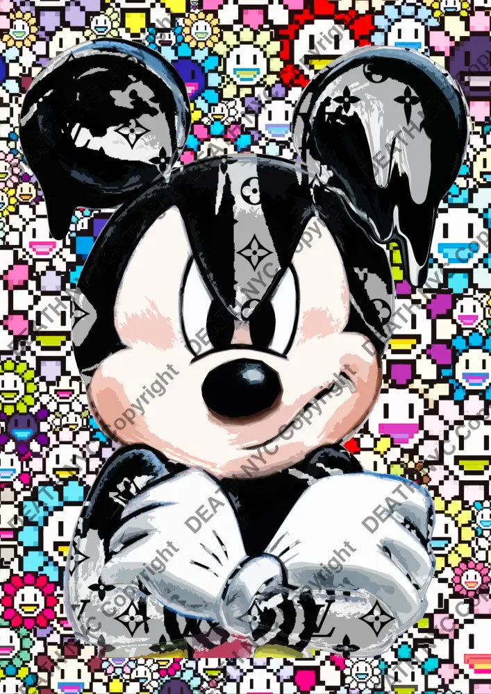 Auction ’J297 mouse’ art print 45x32cm (Edition of 100) Art Print