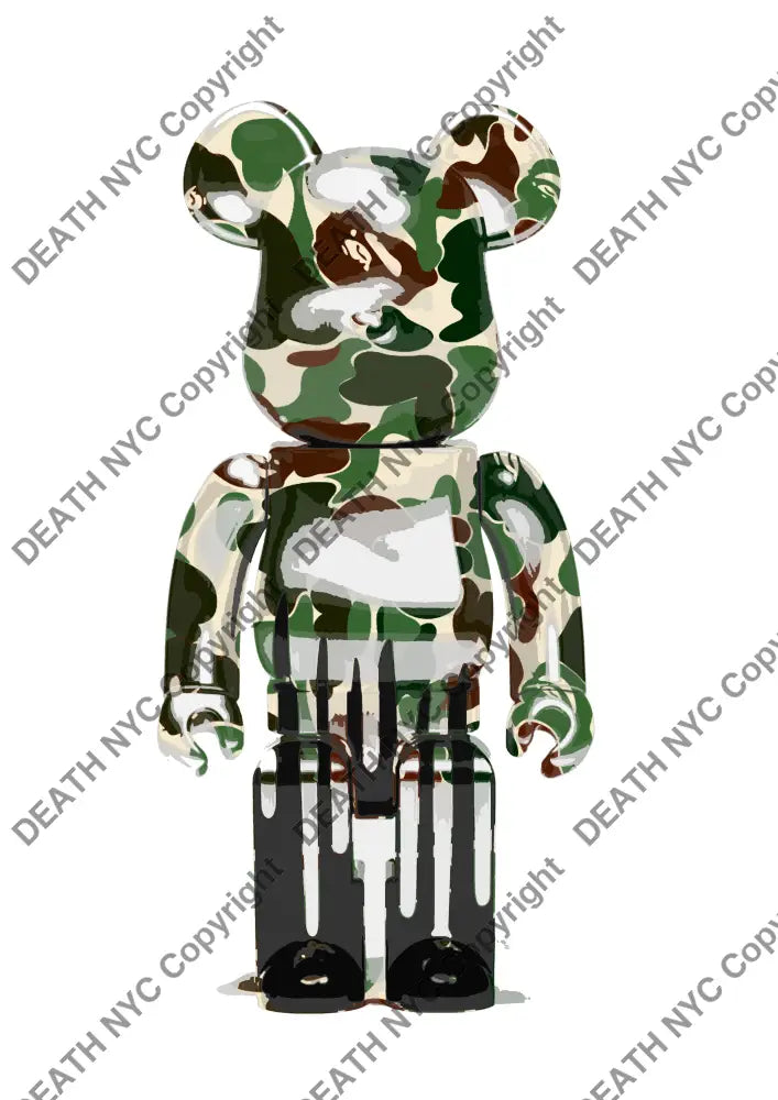 Auction ’J450 bear’ art print 45x32cm (Edition of 100) Art Print