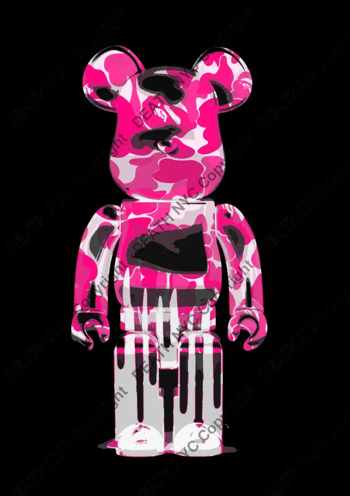 Auction ’J494 bear’ art print 45x32cm (Edition of 100) Art Print