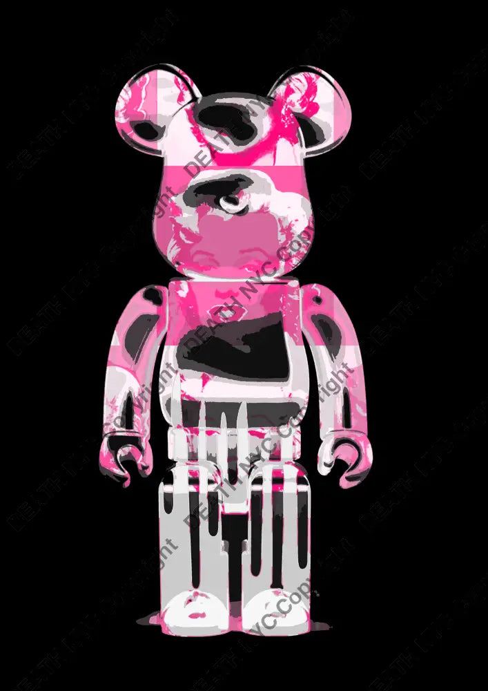 Auction ’J497 bear’ art print 45x32cm (Edition of 100) Art Print