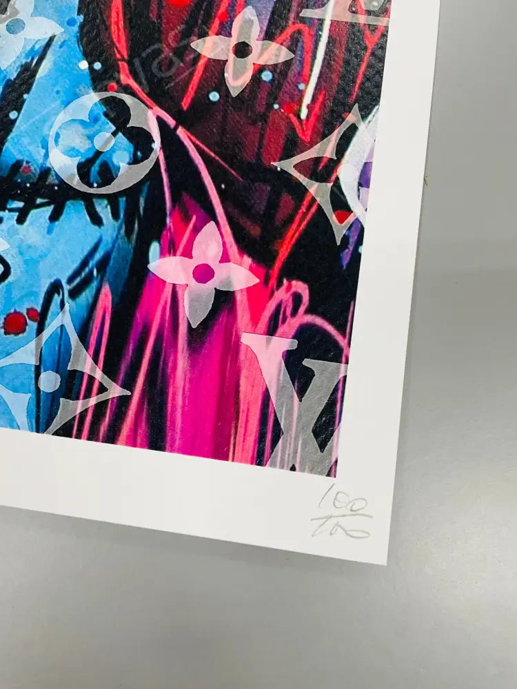 Auction ’Jack Blue’ 45x32cm (Edition of 100*) (2024) Art Print