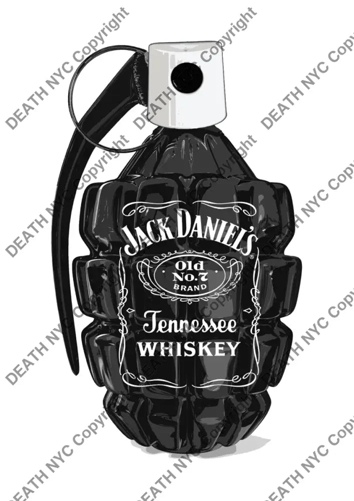 Auction ’jack bomb ’ art print 45x32cm (Edition of 100) - Art Print