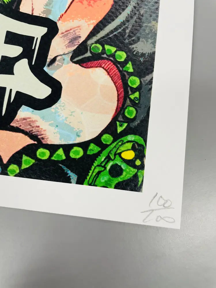 Auction ’jo hor poster’ 45x32cm (Edition of 100*) (2020) Art Print