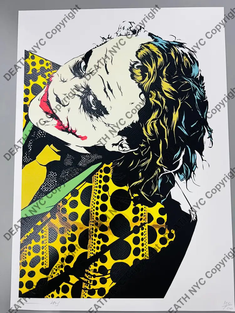 Auction ’jok yel’ 45x32cm (Edition of 100) (2023) Art Print