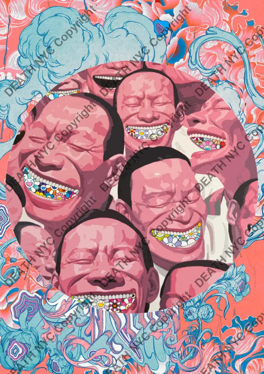 Auction ’K281 haha’art print 45x32cm (Edition of 100) - Art Print