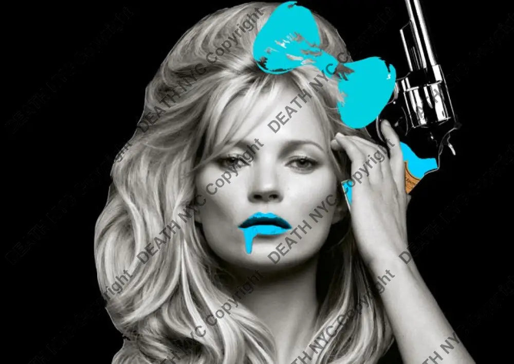 Auction ’kate gun b ’ art print 45x32cm (Edition of 100) - Art Print