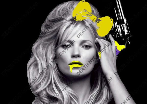 Auction ’kate gun y ’ art print 45x32cm (Edition of 100) - Art Print